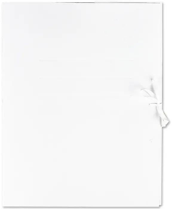 Grand Teczka wiązana A4 biała (10szt) GRAND