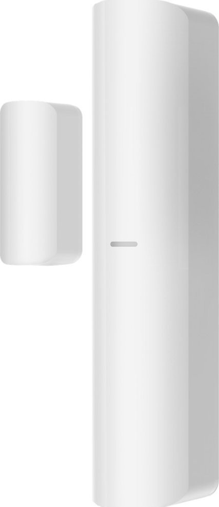 Hikvision Contact magnetic wireless AXPRO Hikvision DS-PDMC-EG2-WE, frecventa operare: 868MHz, transmisie: Tri-X Wireless, criptare: AES-128, distanta