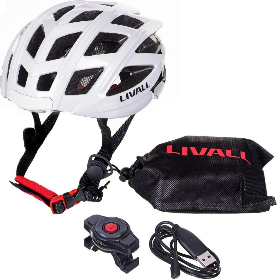 Livall Kask LIVALL BH60SE Neo "L", Bluetooth, biały