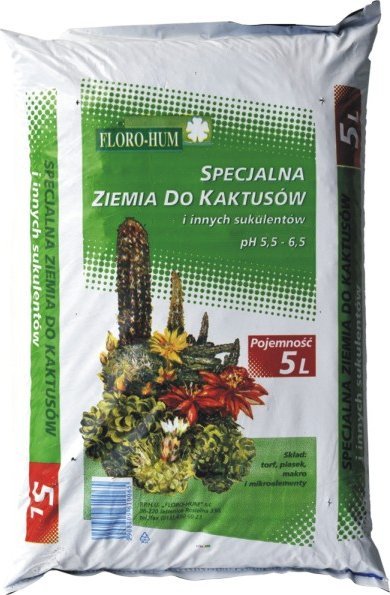 ZIEMIA - DO KAKTUSÃW - 5 L.