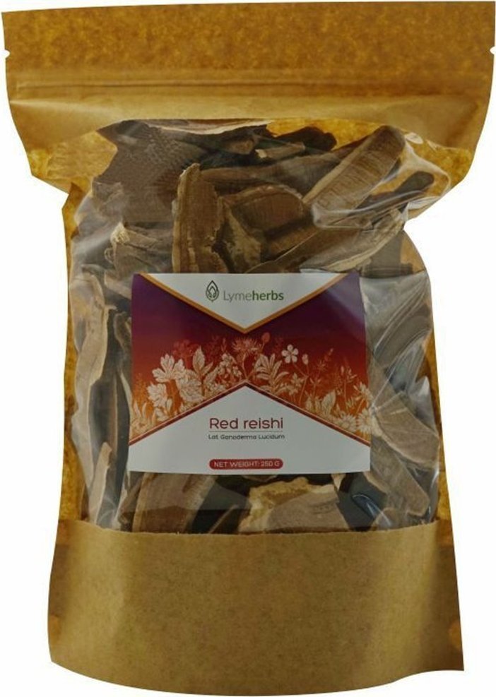 Lymeherbs Grzyb Reishi (Red Reishi) cięty 250g