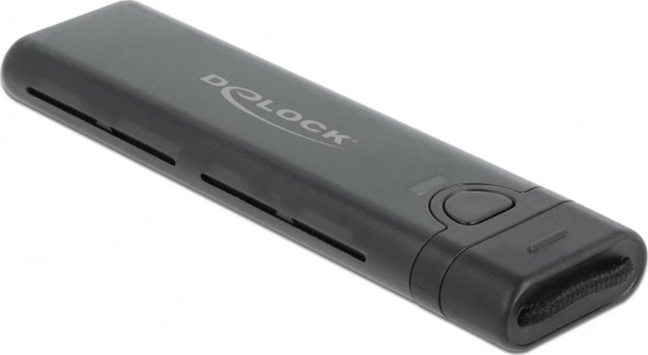 Delock DeLOCK 42635 obudowa do dysków twardych Obudowa SSD Czarny M.2