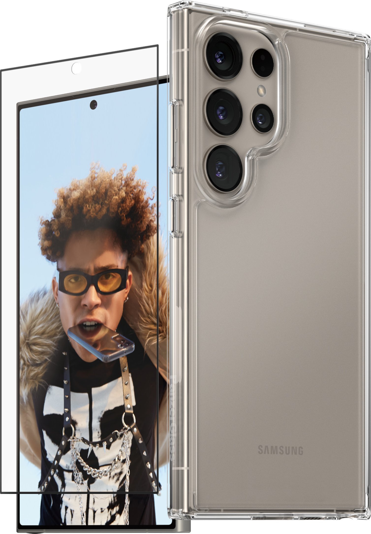 CARE by PanzerGlass Fashion 2in1 Case+Glass protection set for Samsung Galaxy S25 Ultra