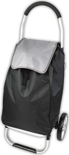 Home Life Torba na zakupy na kółkach CARRY 53 l czarna