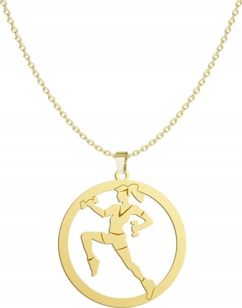 Radziszewska Jewellery Pozłacany Naszyjnik Aerobik GRAWER GRATIS