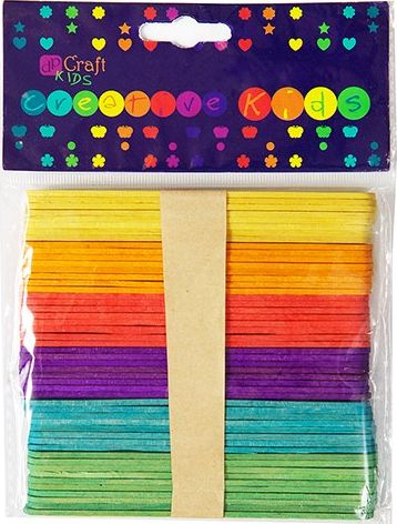DP Craft Patyczki kreatywne DPCRAFT - kolorowe 50szt. Dalprint