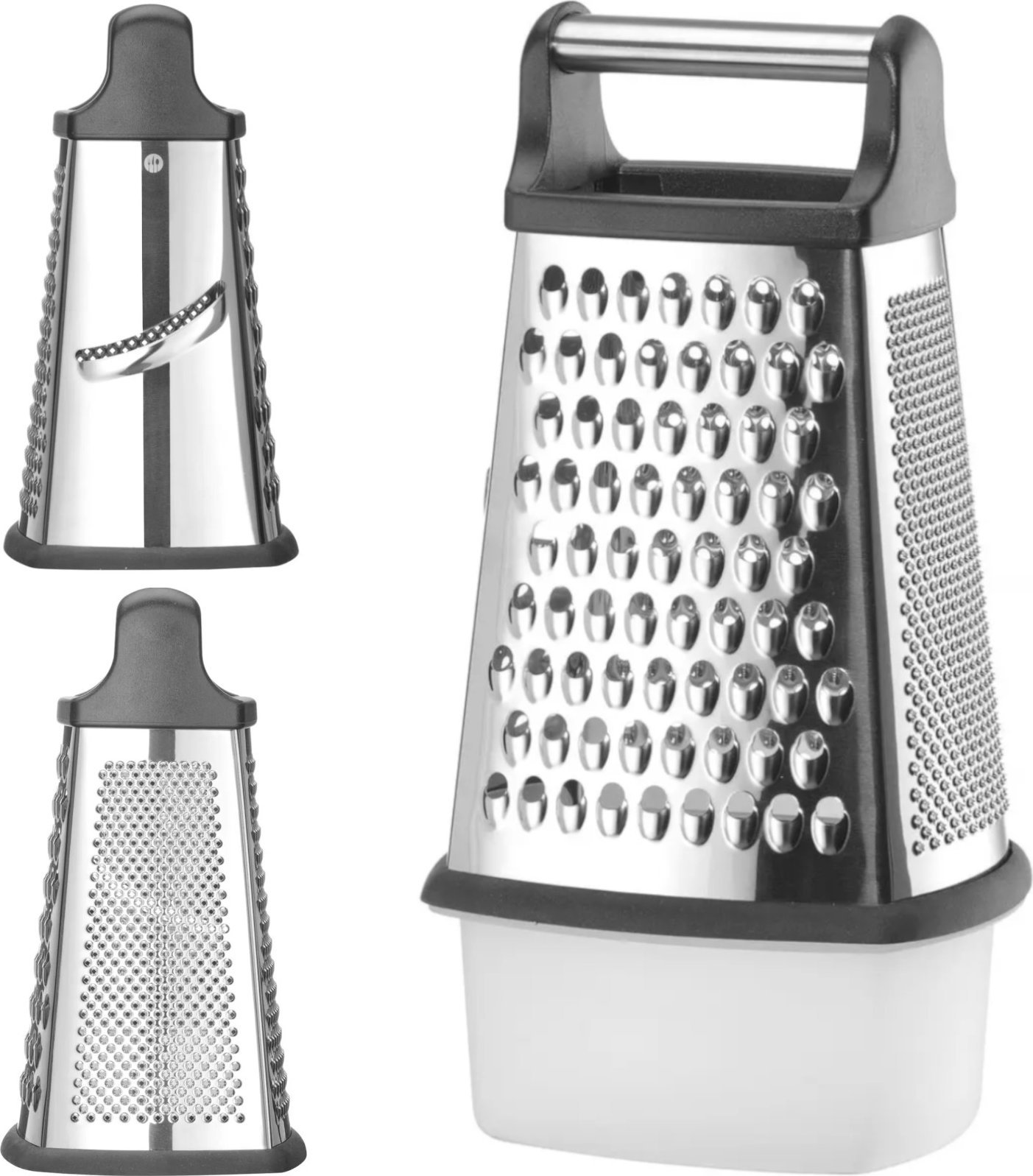 Hendi Tarka kuchenna 4 stronna z pojemnikiem 158 x 130 x 310 mm Tarka kuchenna 4 stronna z pojemnikiem 158 x 130 x 310 mm