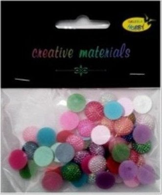 Półperełki z mikrostrukturą 12mm 15g