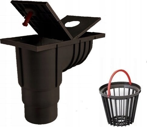 Tycner Osadnik rynnowy fi 110, brązowy [1]