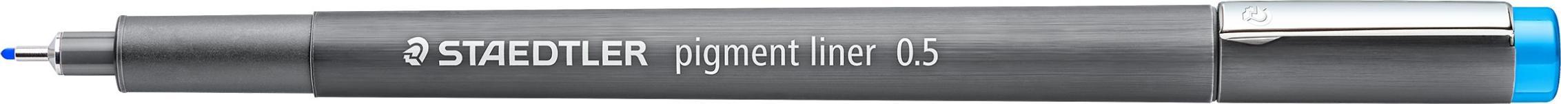 Staedtler Pisak techniczny Pigment Liner 0.5mm S308 niebieski nr 6587
