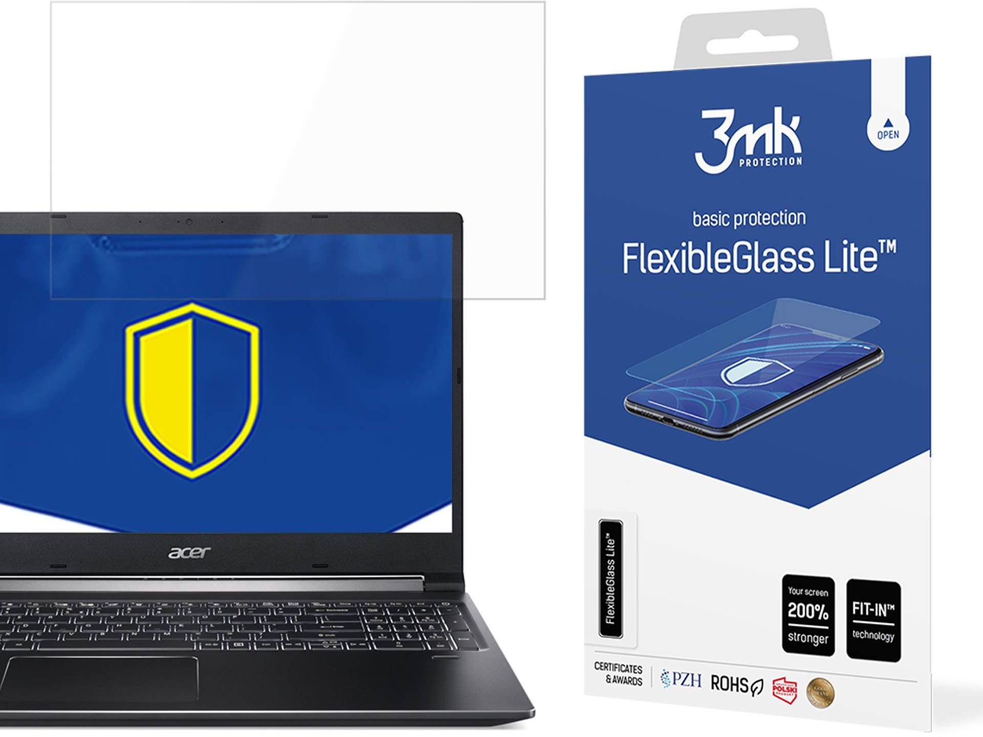 ACER ASPIRE 7 - UP TO 17 3MK FLEXIBLEGLASS