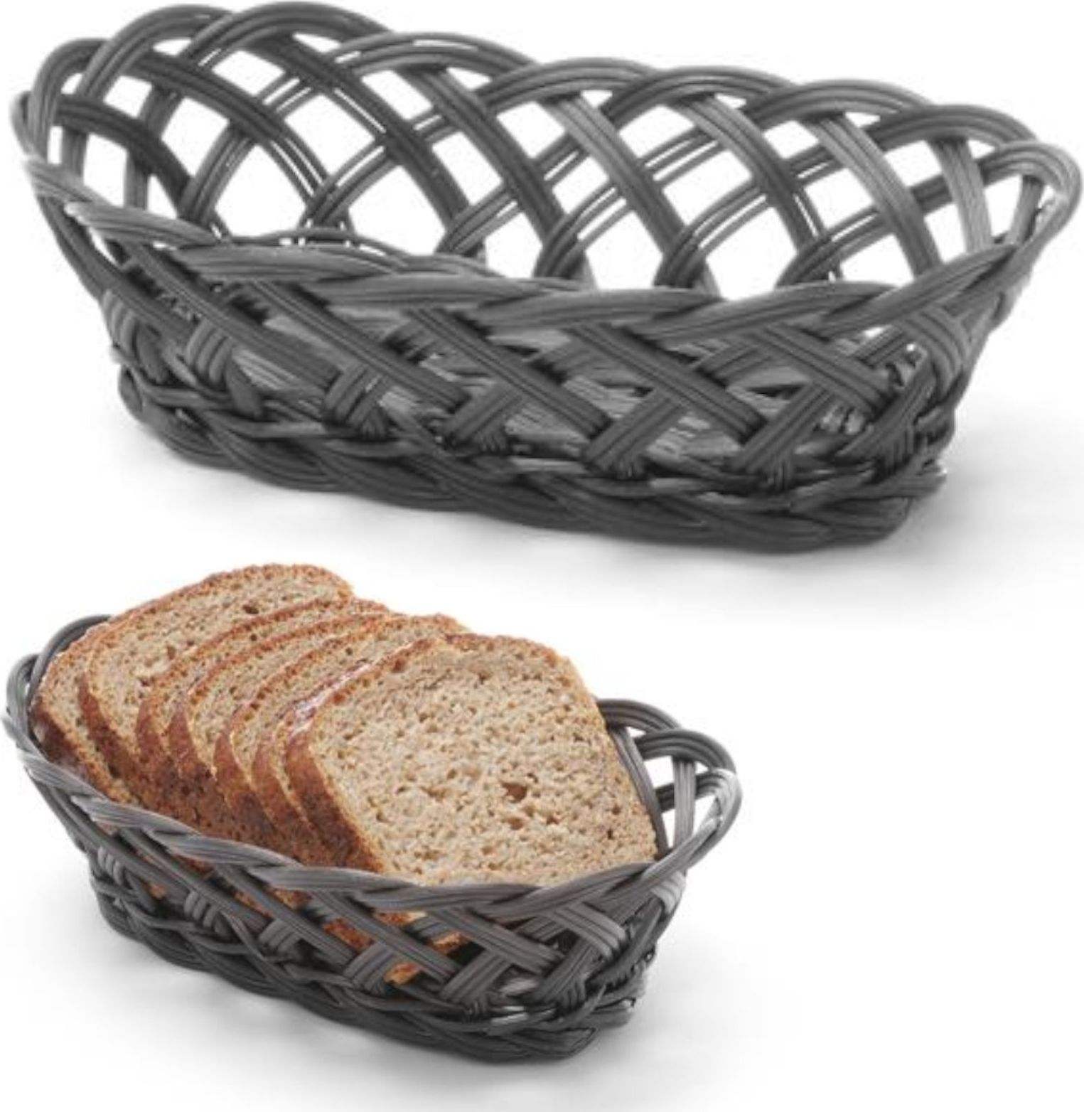 Hendi Koszyk pojemnik na owoce warzywa pleciony owalny 225x130x55 mm - Hendi 426234 Koszyk pojemnik na owoce warzywa pleciony owalny 225x130x55 mm - H