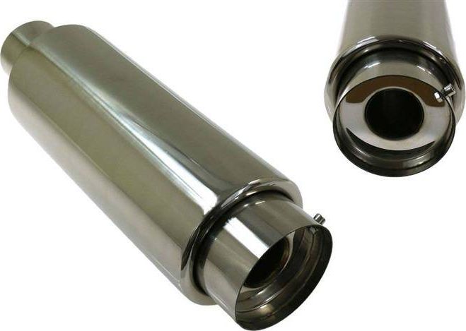 TurboWorks_D Tłumik Końcowy TurboWorks 100mm wejście 76mm