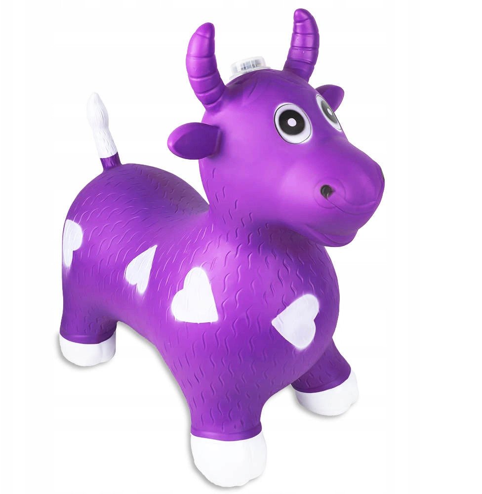 Skoczek Gumowy Do Skakania Krowa Muzyka Fioletowa