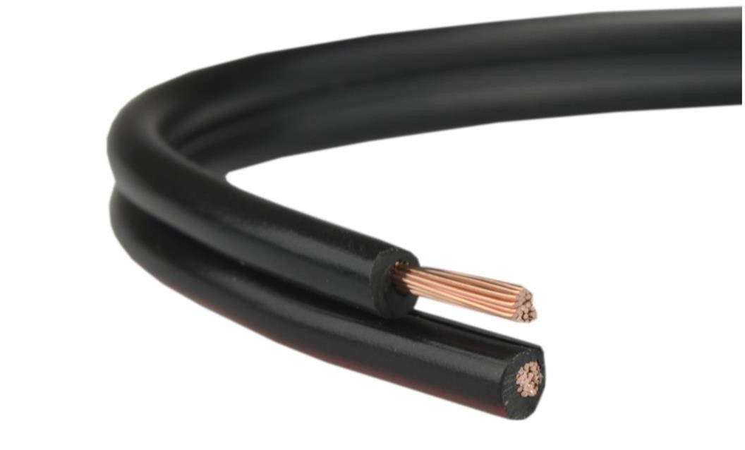 Przewód głośnikowy SMYp 2x2,5 czarny CU miedź Mercor /100m/