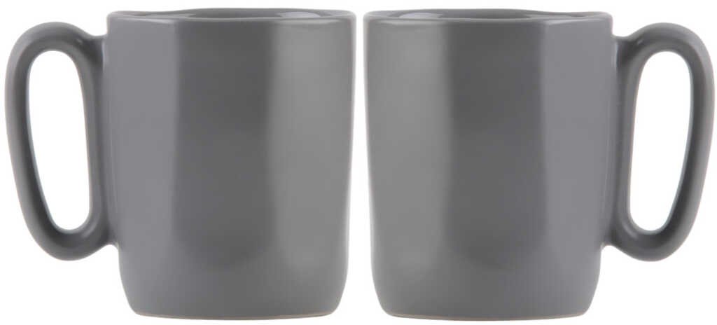 Vialli Design - FUORI - Kubki 2szt 80ml - Szary