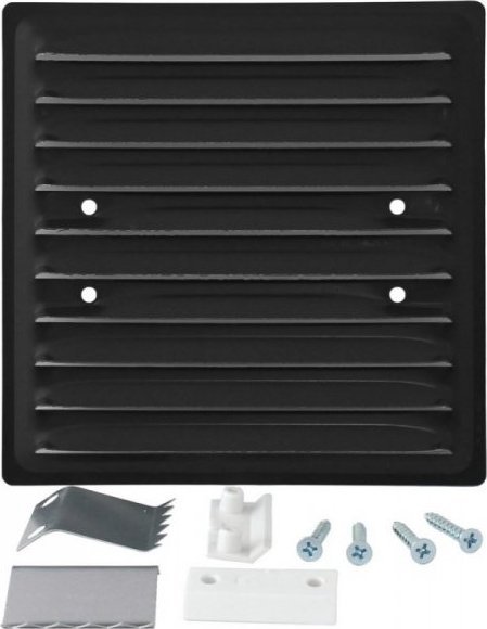 UN KRATKA METALOWA 150*150MM UCHWYT ROZPRÄÅ»NY CZARNA