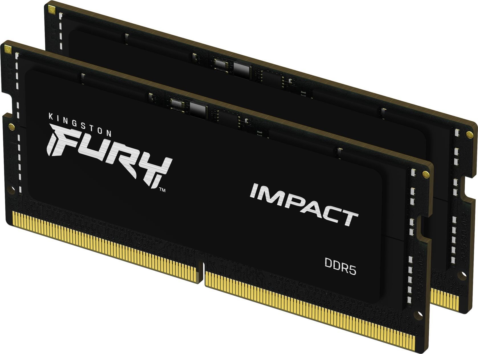 Pamięć do laptopa Kingston Impact, SODIMM, DDR5, 32 GB, 6000 MHz, CL38 (KF560S38IBK2-32)