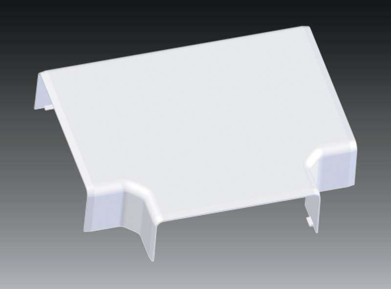 Kopos Pokrywa odgałęźna EKD biała 80 x 40mm (8504)