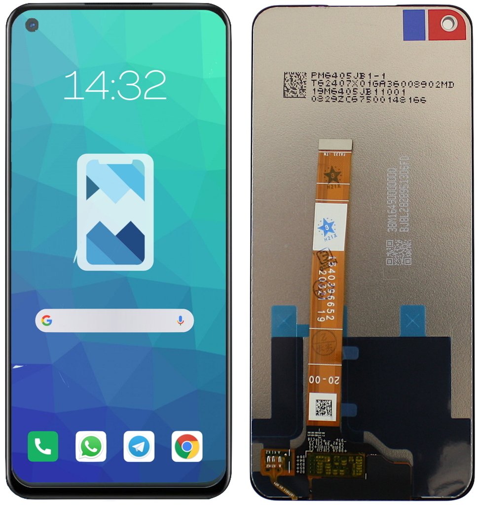 Wyświetlacz LCD Ekran do OPPO A52 | Czarny