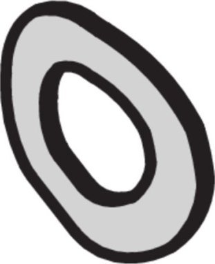 SCHROFF Pierścień zamykający odporny na wstrząsy 2.6 100 st / zestaw