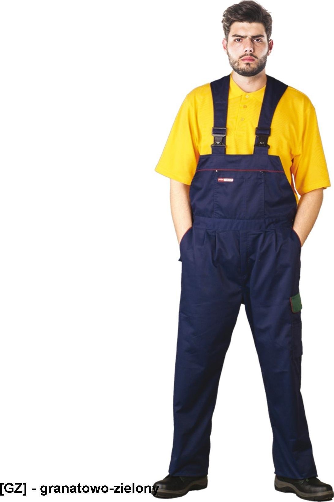 R.E.I.S. SF - spodnie ochronne ogrodniczki spodnie ochronne FOREST - granatowo-szary 52