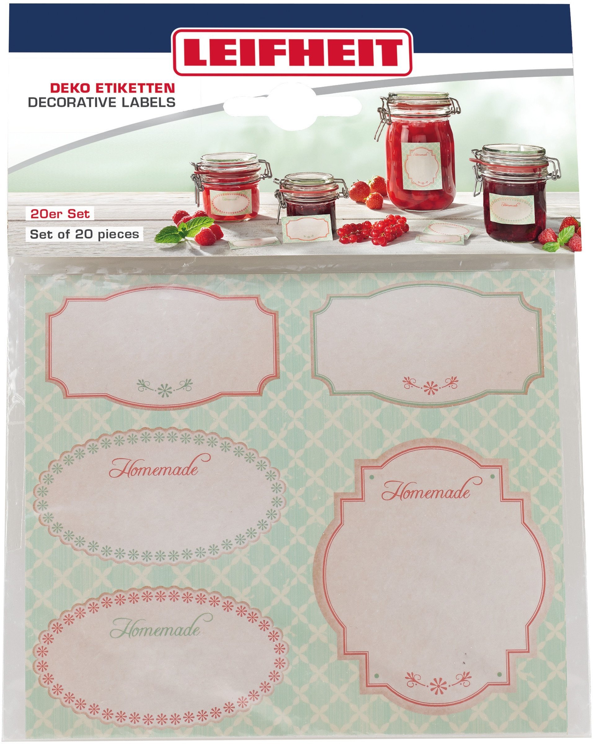 LEIFHEIT Burcinu dekoresanas uzlimju komplekts melns&balts 4006501032171