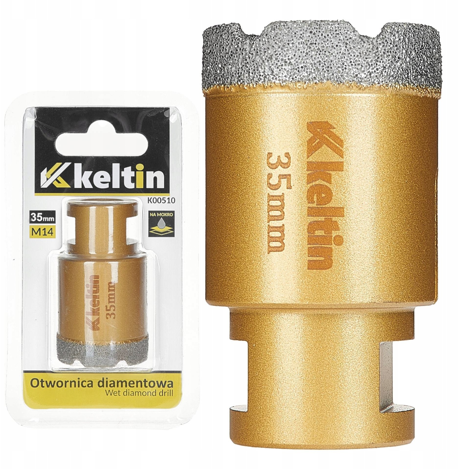 Otwornica diamentowa do gresu 35mm M14 (100)