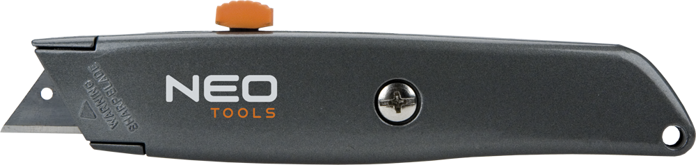 Neo Nóż z ostrzem trapezowym metalowy korpus (63-702)