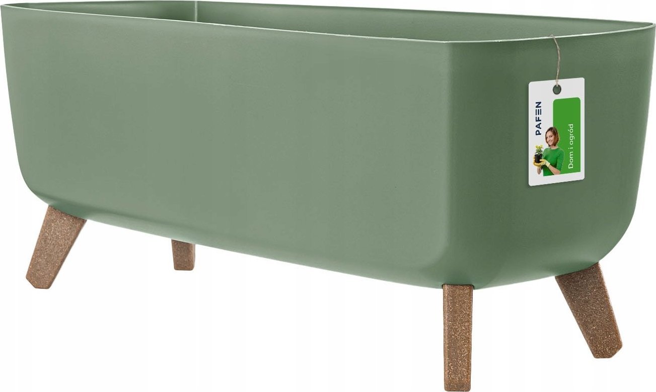 Prosperplast Doniczka na nóżkach Gracia Case DGCL600 Zielony