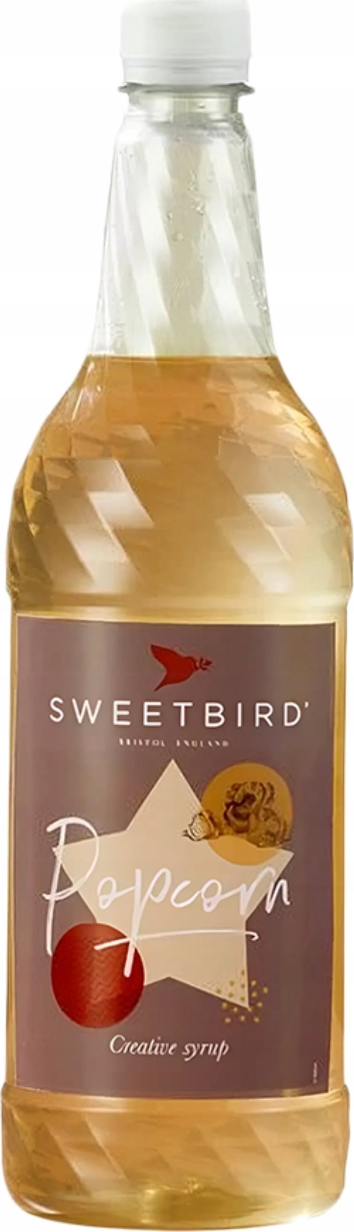Sweetbird Coffee syrup Popcorn Syrup, 1 l