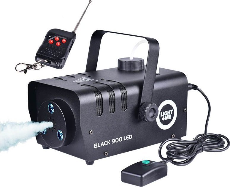 Naświetlacz LIGHT4ME LIGHT4ME BLACK 900 LED wytwornica dymu mgły