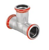 Geberit Trójnik równoprzelotowy MAPRESS C-STAHL 15mm 21002