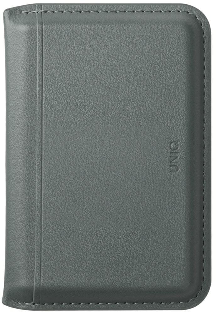 Magnetyczny portfel RFID UNIQ Lyden DS stojak na telefon zielony