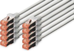 Digitus Patchcord CAT6, S-FTP, 0.5m, 10 sztuk (DK-1644-005-10)