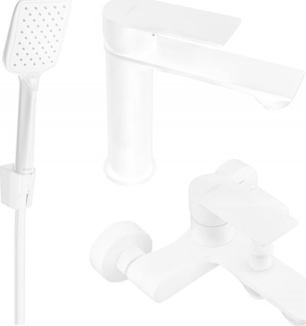 Bateria wannowa Mexen Mexen Royo R62 zestaw wannowy, biały - 72203R62-20