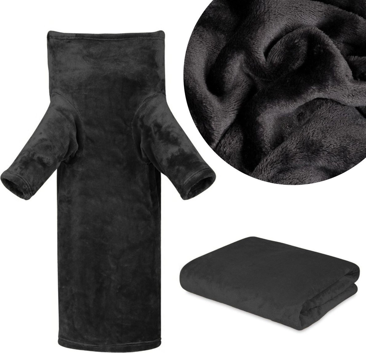 Matex Koc 150 x 210 Mikrofibra z Rękawami Kangoo 45