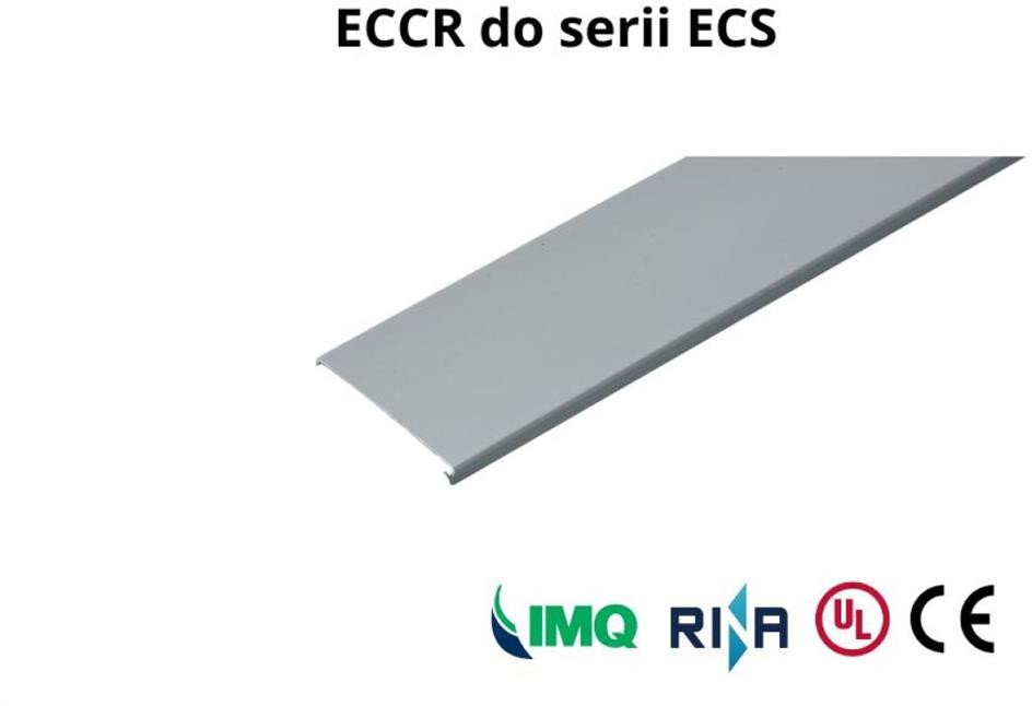 Pokrywa do koryta grzebieniowego serii ECS szer.120mm /2m/ ECCR120G