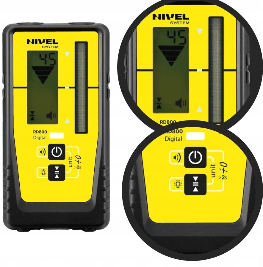 Nivel SYSTEM CZUJNIK LASEROWY RD800