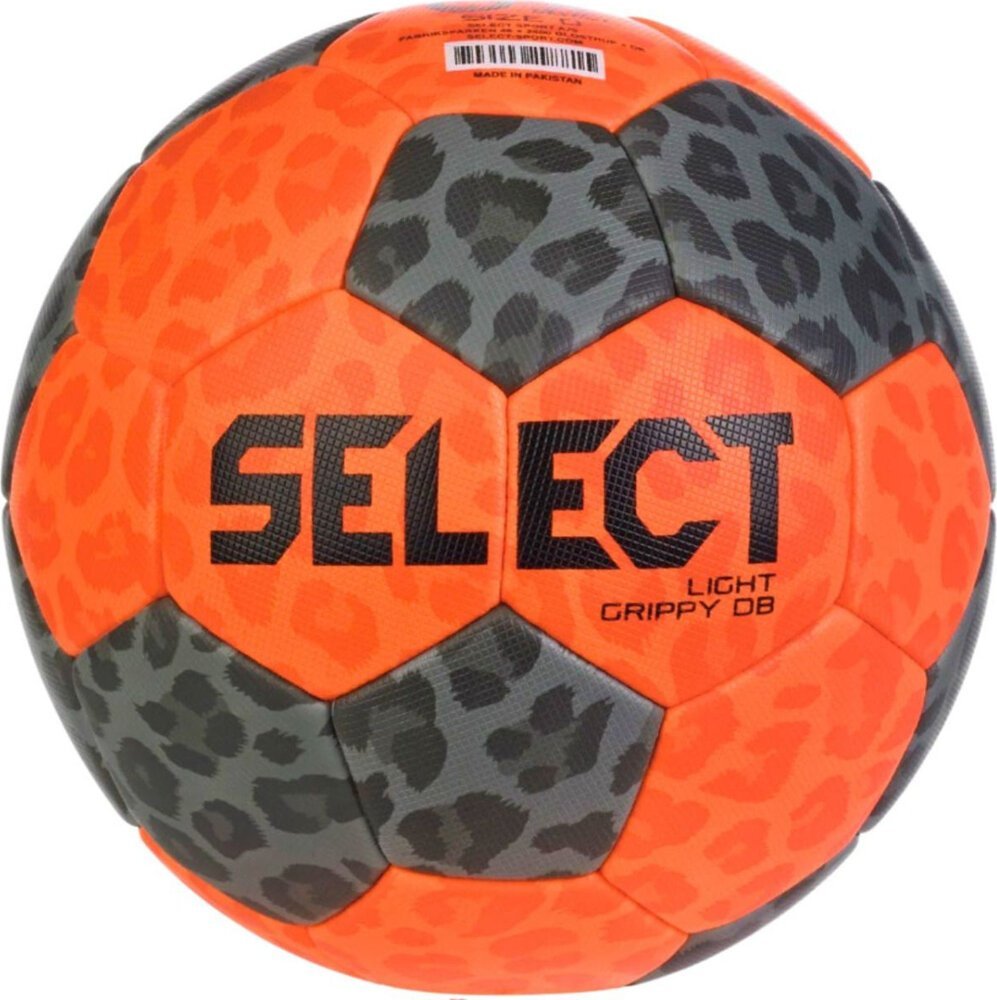Select Piłka ręczna Select Light Grippy DB EHF 0 pomarańczowo-szara 13137