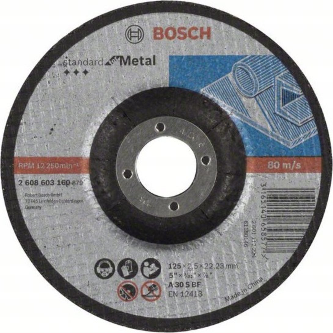 Bosch TARCZA T42 125/2,5/22 A30S-BF-80 METAL STANDARD