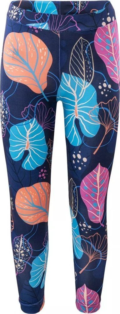 Bejo Dziecięce legginsy Bejo Pike KDG navy tropical leaves rozmiar 122
