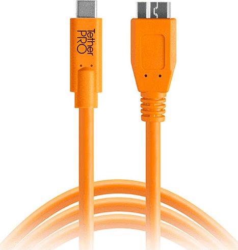Tether Tools USB-C - 4.6 m Pomarańczowy (TET-CUC3315-ORG)