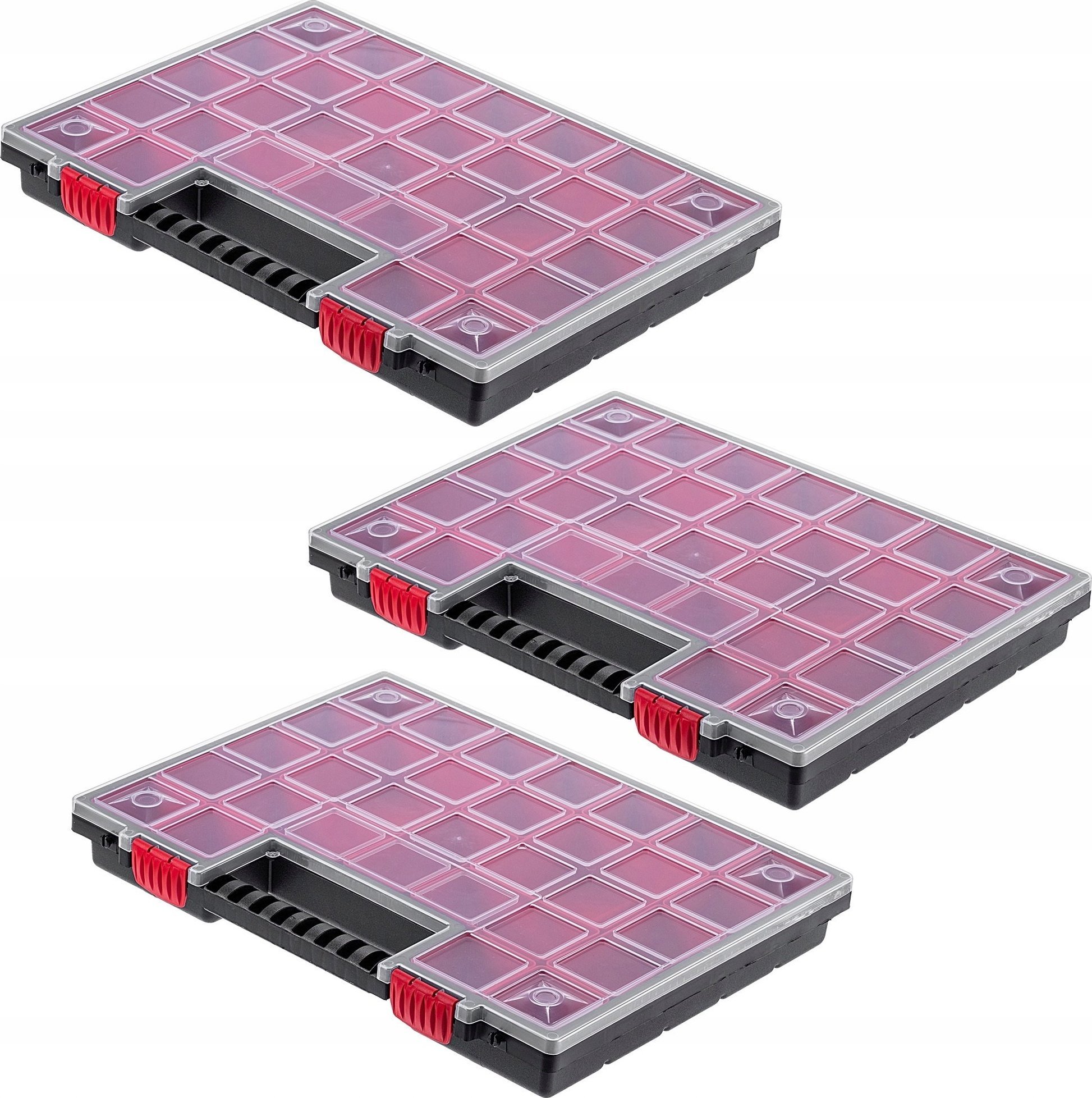 Kadax Organizer Warsztatowy Skrzynka 21 Szuflad 3szt