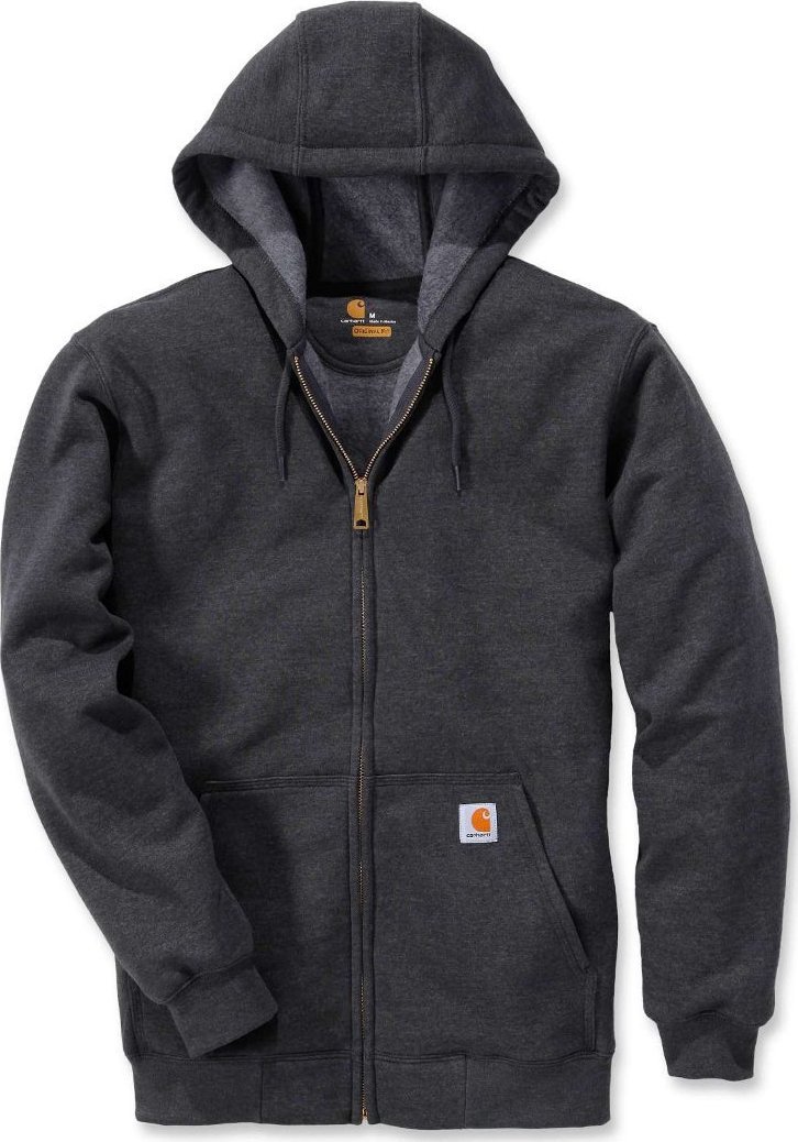 Carhartt Bluza Carhartt Midweight Hooded ZIP Carbon