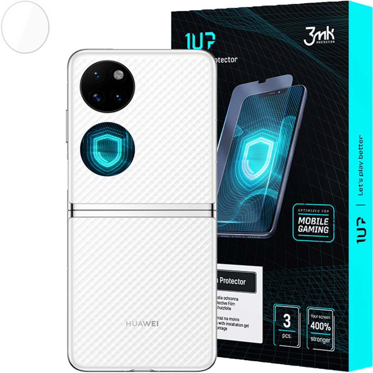 HUAWEI P50 POCKET (FRONT) - 3MK 1UP