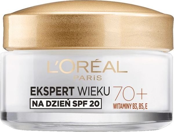 L’Oreal Paris Ekspert Wieku 70+ Przeciwzmarszczkowy krem odżywczy na dzień SPF 20 50ml