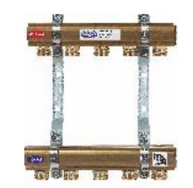 Gorgiel Rozdzielacz R-7N do instalacji C.O. nyple mosiężne 1041122170