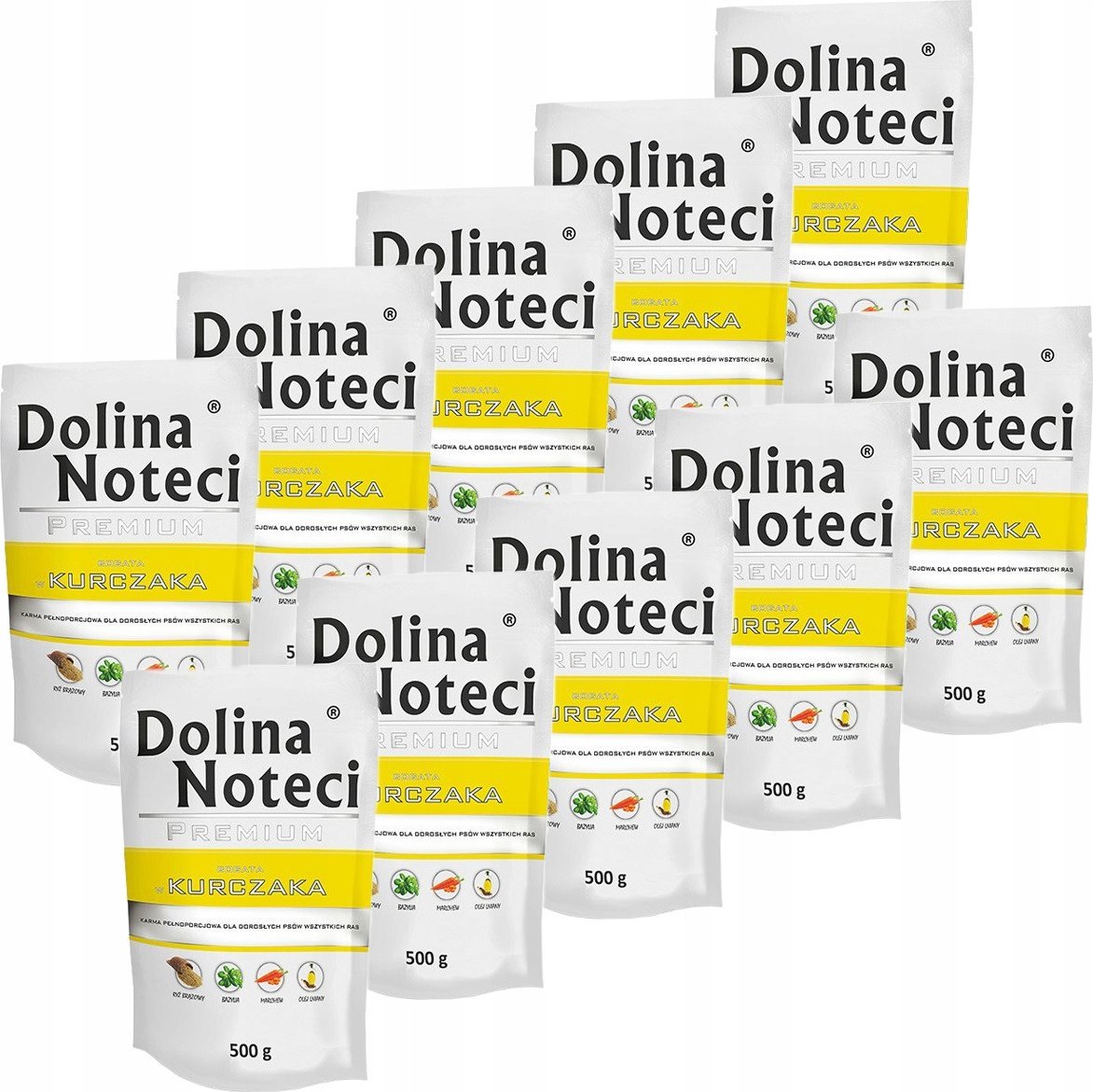 Dolina Noteci Premium z kurczakiem 10x500g