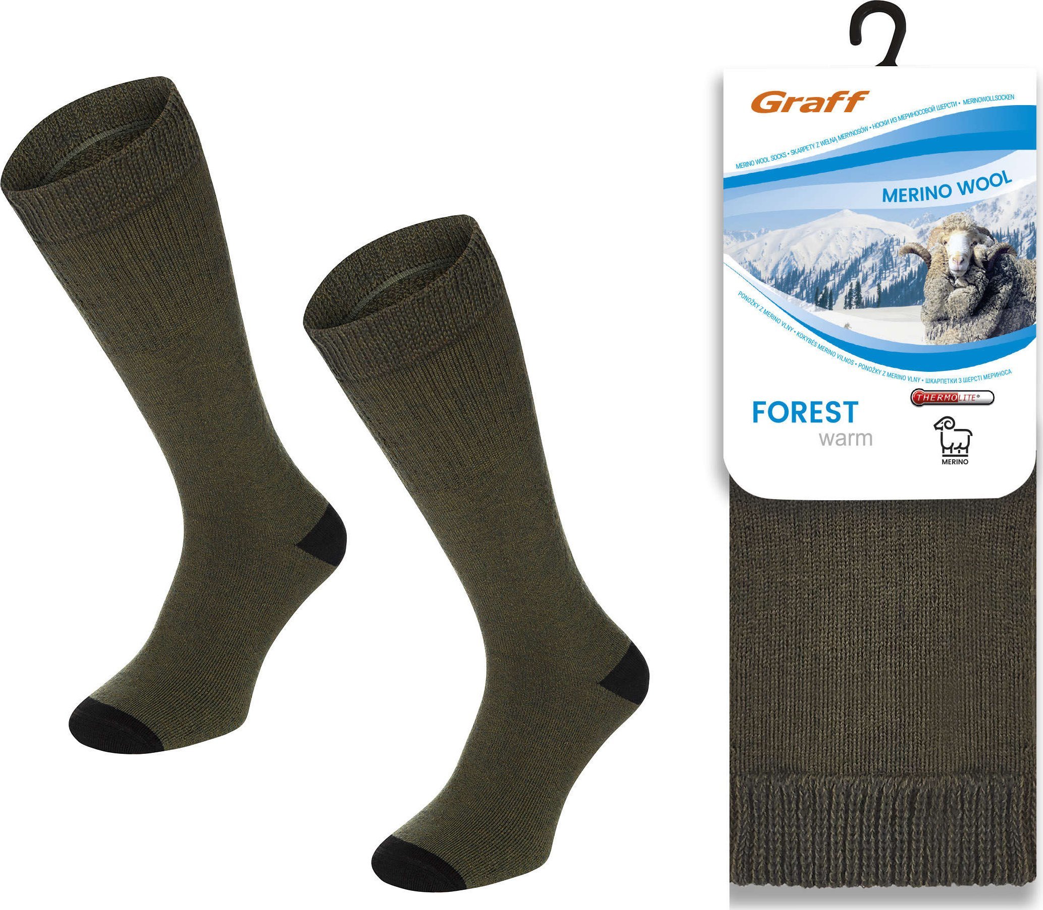 Graff Skarpety zimowe Graff Forest Warm Merino